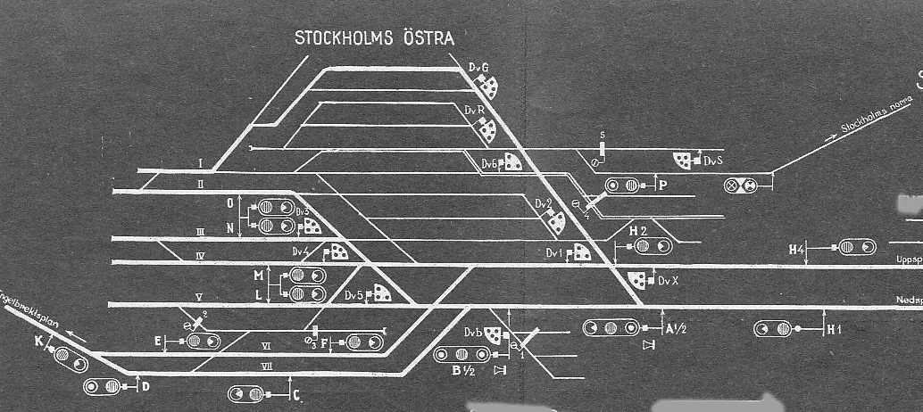 signalinstruktionsritning från 1942